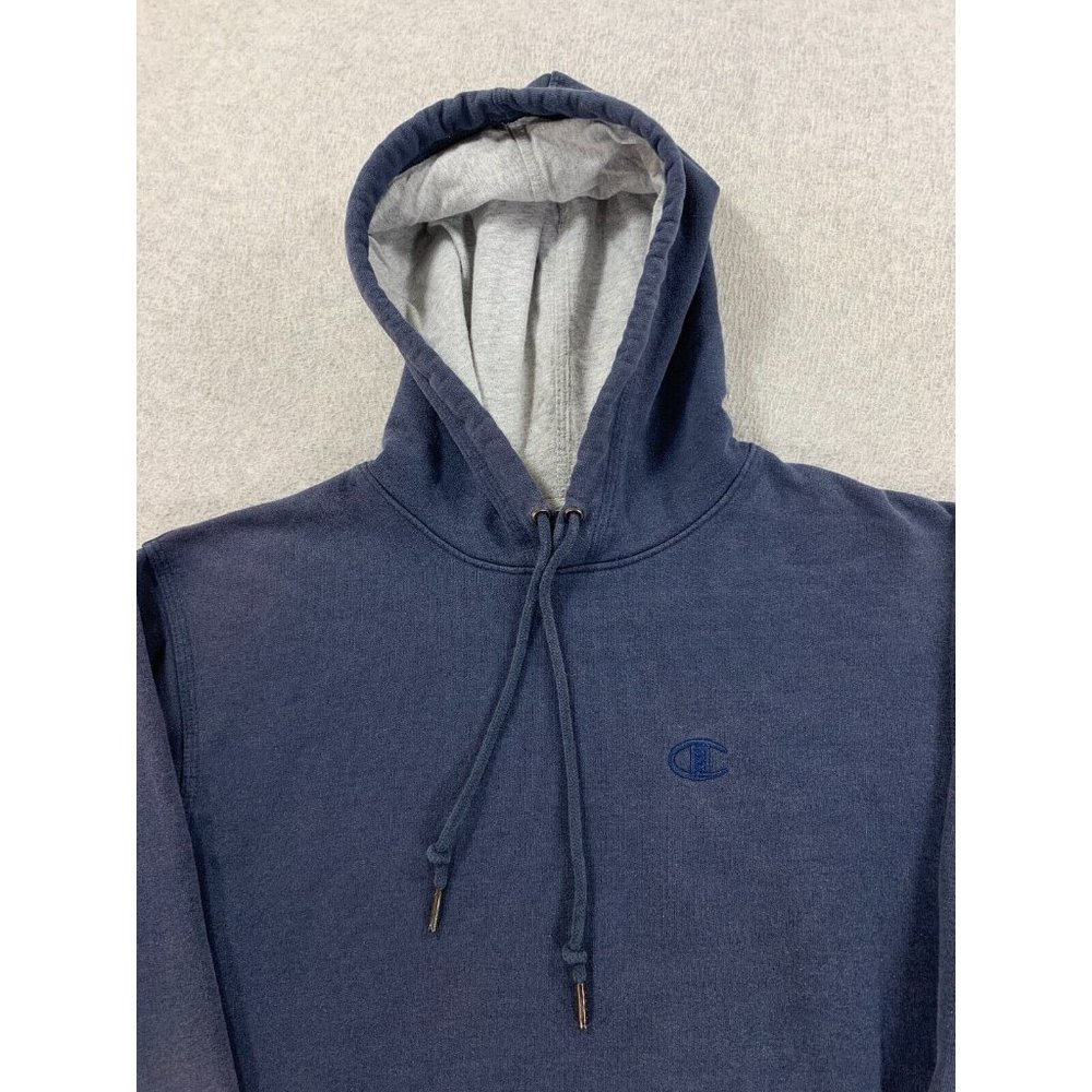 Champion Authentic Classic Solid Cotton Blend Hoo… - image 2